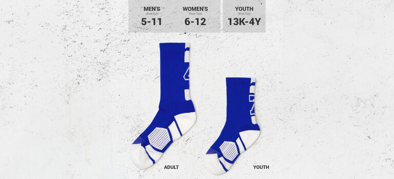 Number Socks Sizes