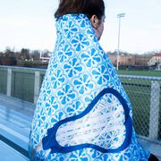 Girls Lacrosse Gameday Puffle Blanket - Love Lacrosse