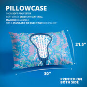 Girls Lacrosse Pillowcase - Lacrosse Time