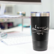 Girls Lacrosse 20oz. Double Insulated Tumbler - Lacrosse Mom