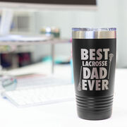 Girls Lacrosse 20 oz. Double Insulated Tumbler - Best Dad Ever