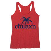 Girls Lacrosse Women's Everyday Tank Top - Just Chillax'n