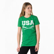 Girls Lacrosse Women's Everyday Tee - USA Girls Lacrosse