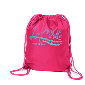 Lacrosse Drawstring Backpack - La Crosse