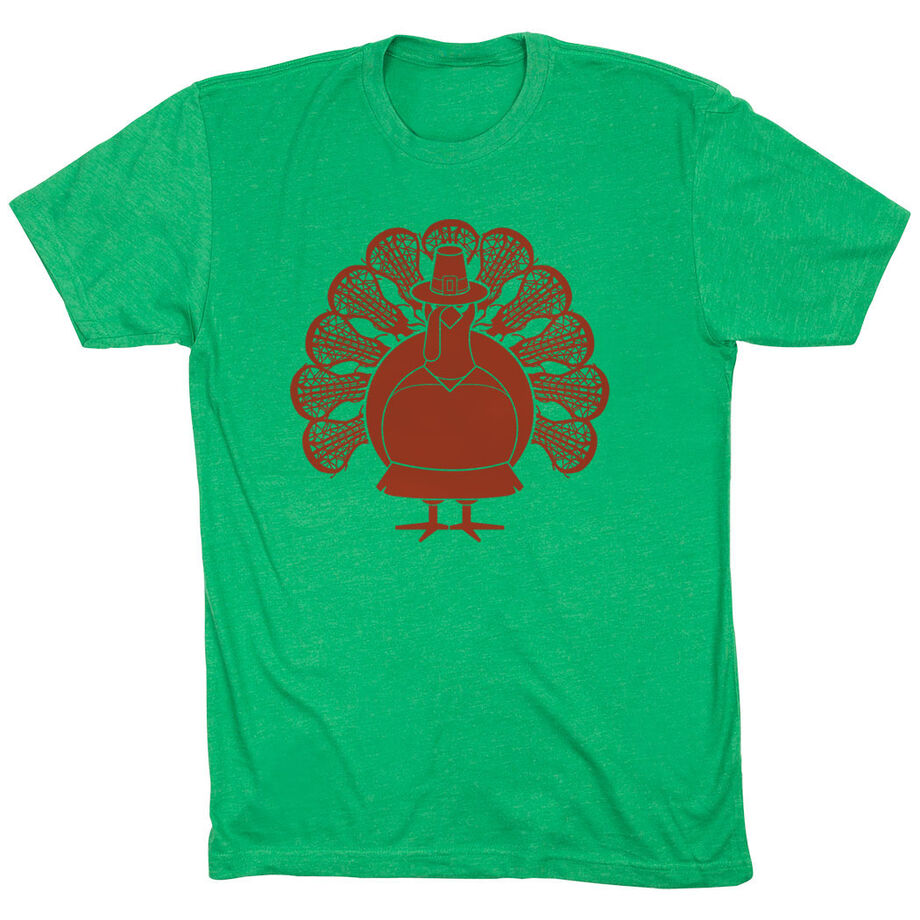 Girls Lacrosse Short Sleeve T-Shirt - Turkey Player