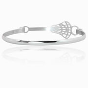 Lacrosse Stick Stainless Steel Bracelet