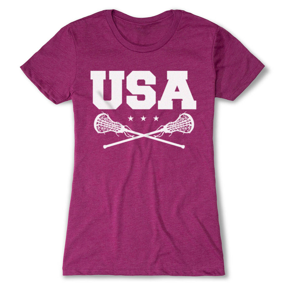 Girls Lacrosse Women's Everyday Tee - USA Girls Lacrosse