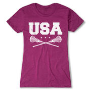 Girls Lacrosse Women's Everyday Tee - USA Girls Lacrosse