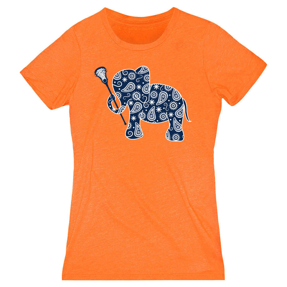 Girls Lacrosse Women's Everyday Tee - Lax Elephant