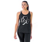 Girls Lacrosse Women's Everyday Tank Top - Lax Shamrock
