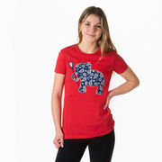 Girls Lacrosse Women's Everyday Tee - Lax Elephant