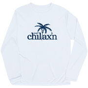 Lacrosse Long Sleeve Performance Tee - Just Chillax'n