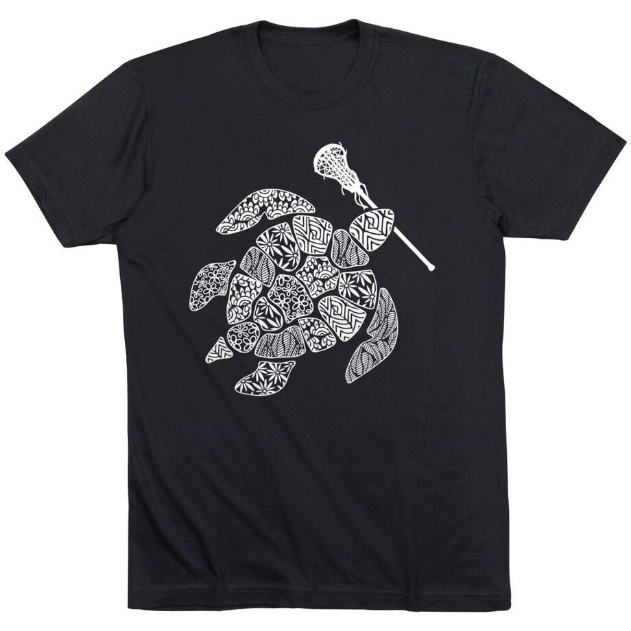 Girls Lacrosse Short Sleeve T-Shirt - Lax Turtle