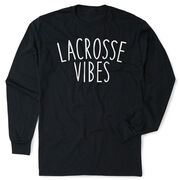 Girls Lacrosse Tshirt Long Sleeve - Lacrosse Vibes