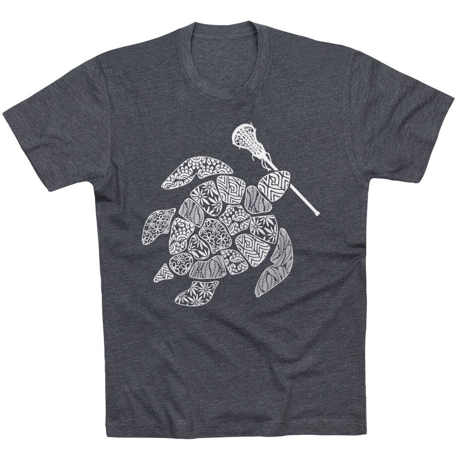 Girls Lacrosse Short Sleeve T-Shirt - Lax Turtle