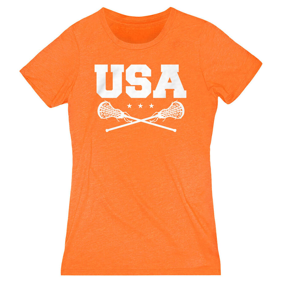 Girls Lacrosse Women's Everyday Tee - USA Girls Lacrosse