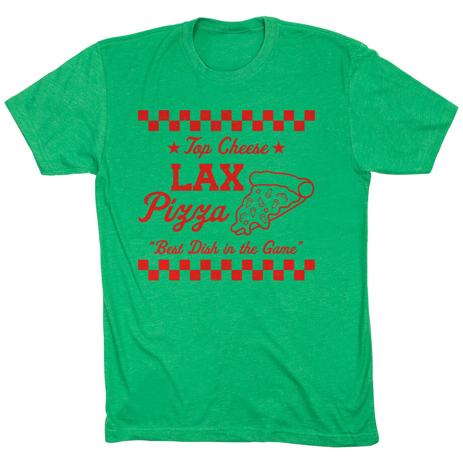 Lacrosse Short Sleeve T-Shirt - Lax Pizza