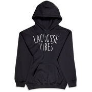 Girls Lacrosse Hooded Sweatshirt - Lacrosse Vibes