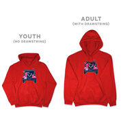 Girls Lacrosse Hooded Sweatshirt - Lax Cruiser