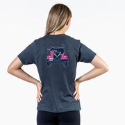 Girls Lacrosse Short Sleeve T-Shirt - Lax Cruiser (Back Design)