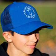 Lacrosse Trucker Hat - Rather Be Playing Lax