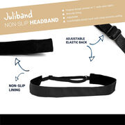 Running Juliband Non-Slip Deluxe Headband - Black