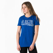 Girls Lacrosse Women's Everyday Tee - #LAXGIRL