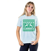 Lacrosse Short Sleeve Tee - Lacrosse Christmas Knit