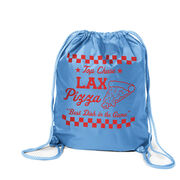 Lacrosse Drawstring Backpack - Lax Pizza