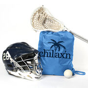 Lacrosse Drawstring Backpack Just Chillax'n