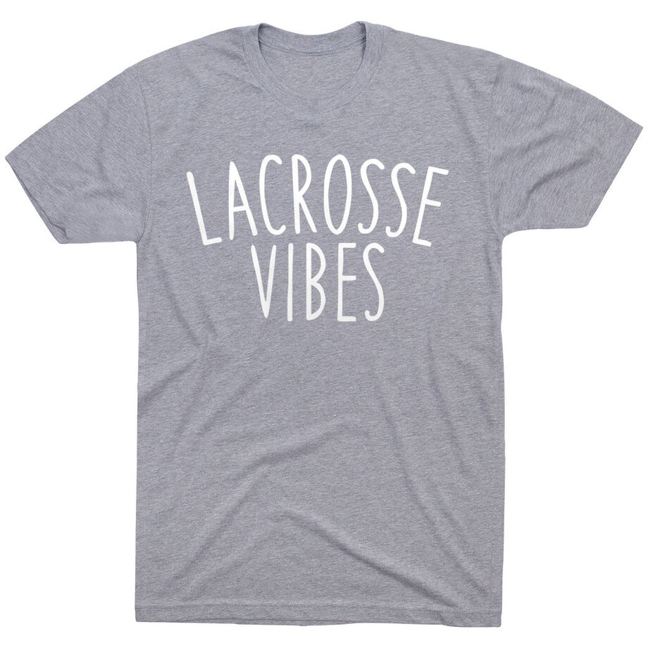 Girls Lacrosse Short Sleeve T-Shirt - Lacrosse Vibes