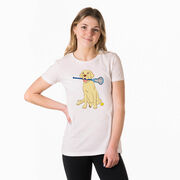Girls Lacrosse Women's Everyday Tee - Chase The Lax Dog