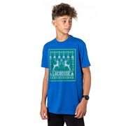 Lacrosse Short Sleeve Tee - Lacrosse Christmas Knit