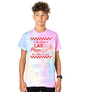 Lacrosse Short Sleeve T-Shirt - LAX Pizza Tie Dye