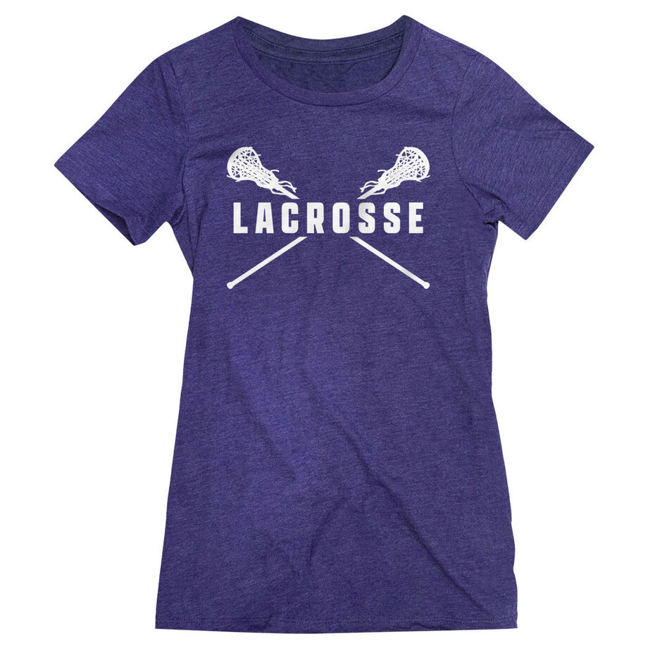 Girls Lacrosse Women's Everyday Tee - Crossed Girls Sticks