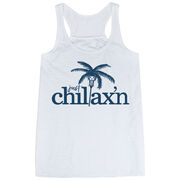 Lacrosse Flowy Racerback Tank Top - Just Chillax'n