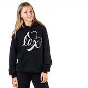 Girls Lacrosse Hooded Sweatshirt - Lax Shamrock