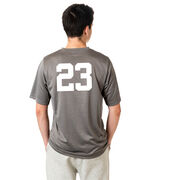 Lacrosse Short Sleeve Performance Tee - Eat. Sleep. Lacrosse.