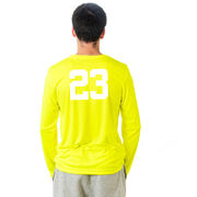 Lacrosse Long Sleeve Performance Tee - Just Chillax'n