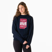 Crewneck Sweatshirt - Don’t Feed The Goalie