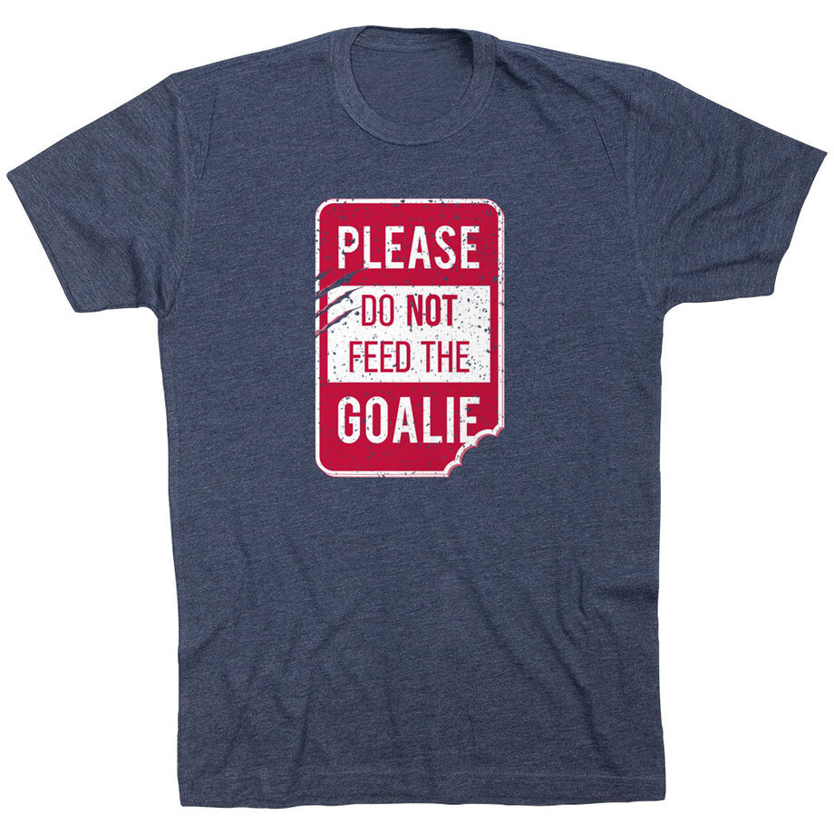 Short Sleeve T-Shirt - Don’t Feed The Goalie