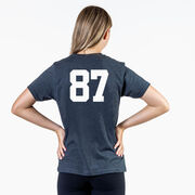 Girls Lacrosse T-Shirt Short Sleeve Lax Hair Don't Care