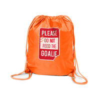 Drawstring Backpack - Don't Feed The Goalie