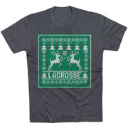 Lacrosse Short Sleeve Tee - Lacrosse Christmas Knit