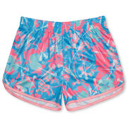 Island Flower Lacrosse Shorts