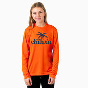 Lacrosse Long Sleeve Performance Tee - Just Chillax'n