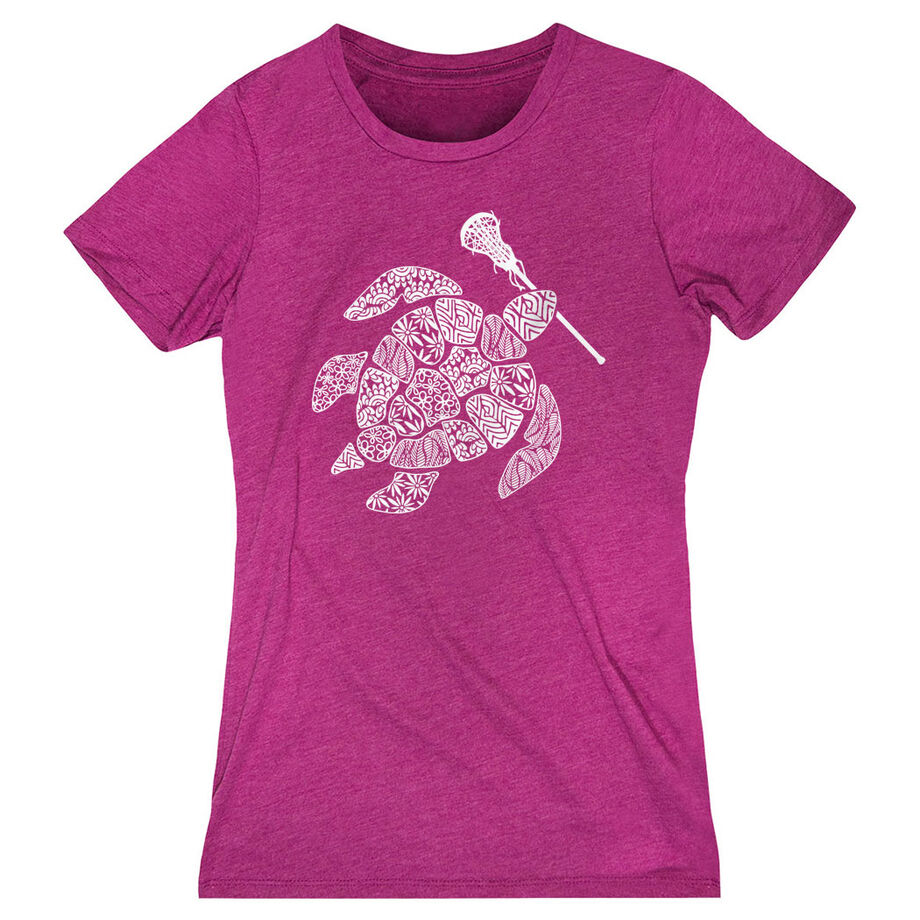 Girls Lacrosse Women's Everyday Tee - Lax Turtle