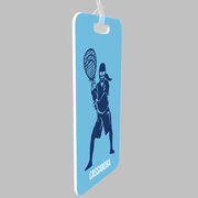 Girls Lacrosse Bag/Luggage Tag - Personalized Goalie