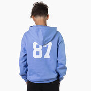 Guys Lacrosse Hooded Sweatshirt - Lacrosse Dad Sticks