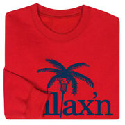 Lacrosse Crewneck Sweatshirt - Just Chillax'n